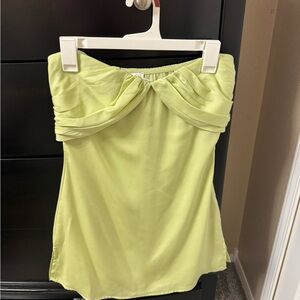 Princess Polly Light Green Strapless Dress